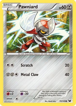 Pawniard (78/108) [Dark Explorers] Reverse Holofoil - Common