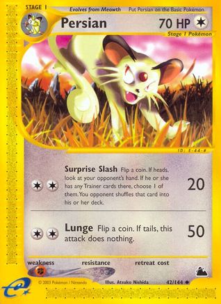 Persian (42/144) [Skyridge] Reverse Holofoil - Uncommon