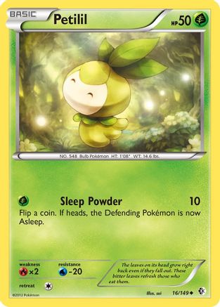 Petilil (16/149) [Boundaries Crossed] Reverse Holofoil - Common