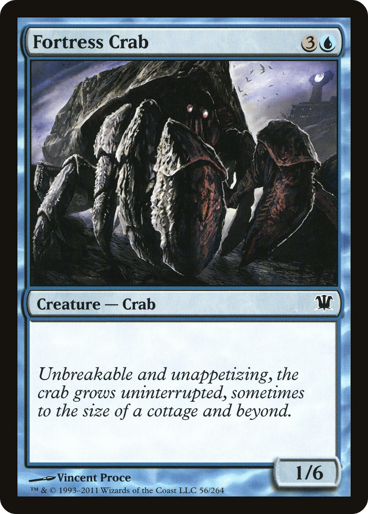 Fortress Crab (ISD-056) [Innistrad] Foil