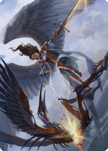 Destroy Evil // Destroy Evil (ADMU-007) (Borderless) [Dominaria United Art Series] Foil
