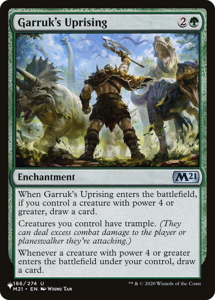 Garruk's Uprising (LIST-M21-186) [The List]