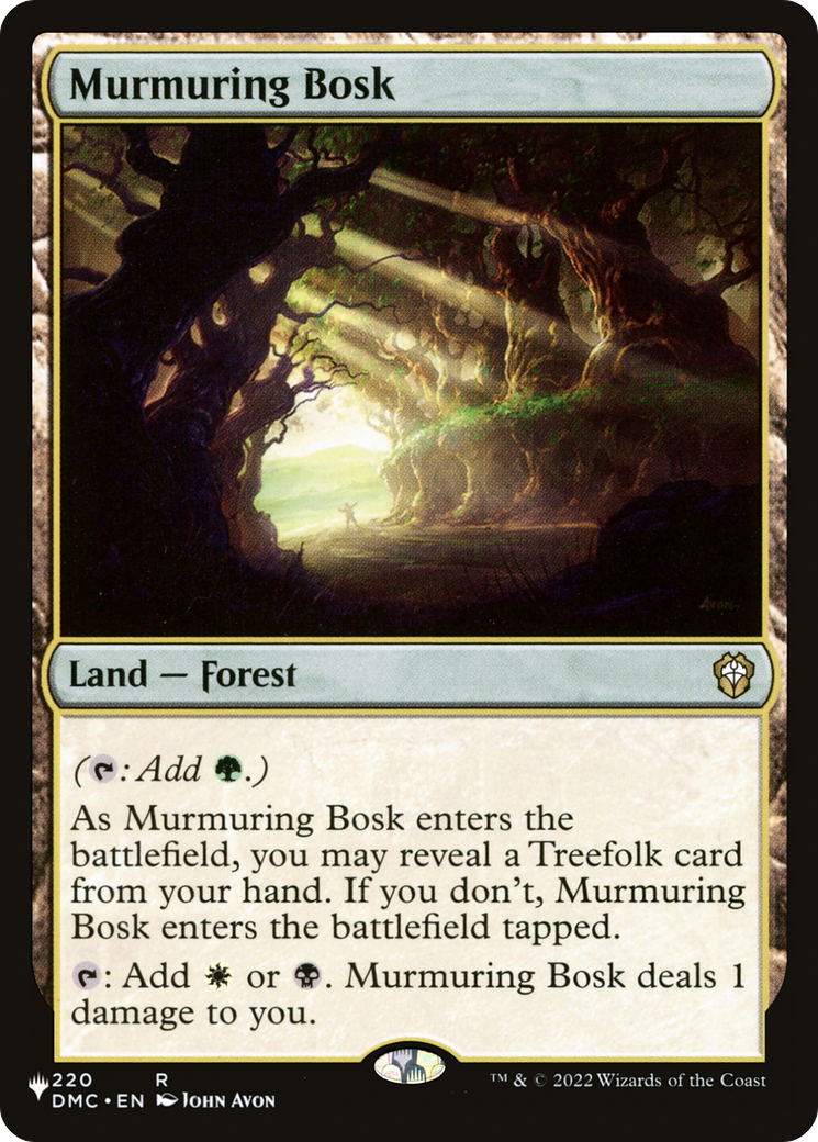 Murmuring Bosk (LIST-DMC-220) [The List]