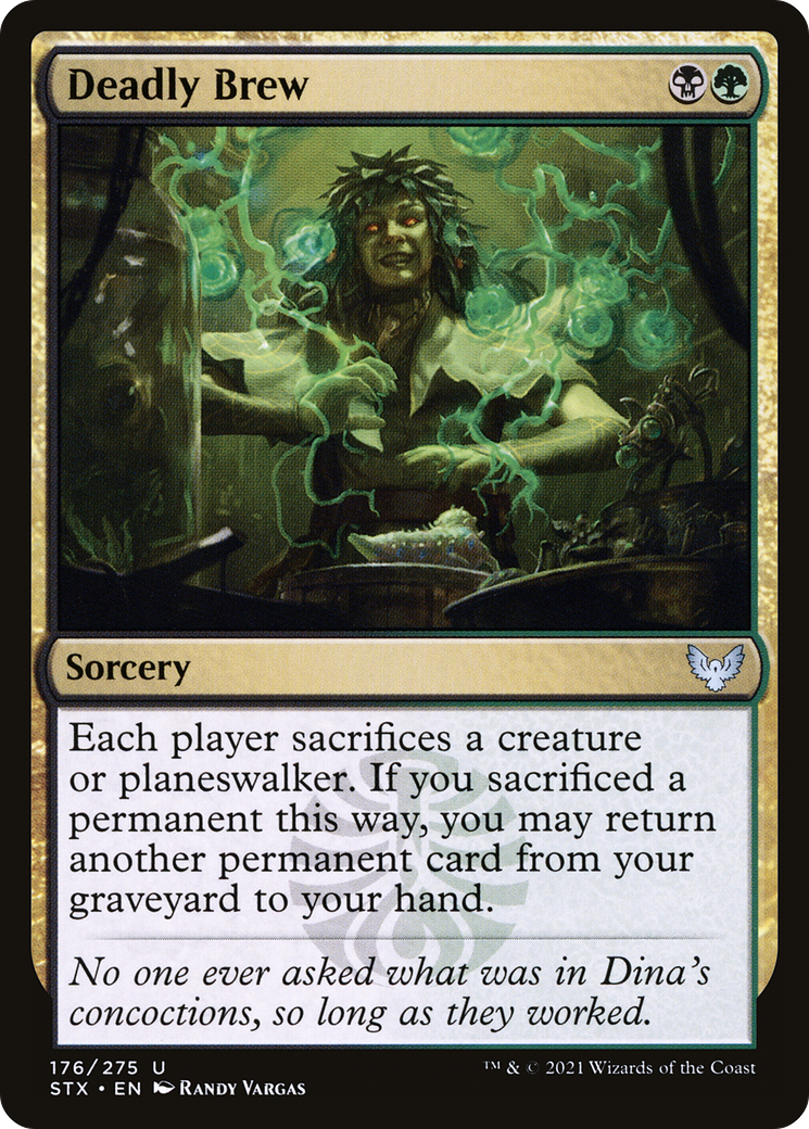 Deadly Brew (STX-176) [Strixhaven: School of Mages]