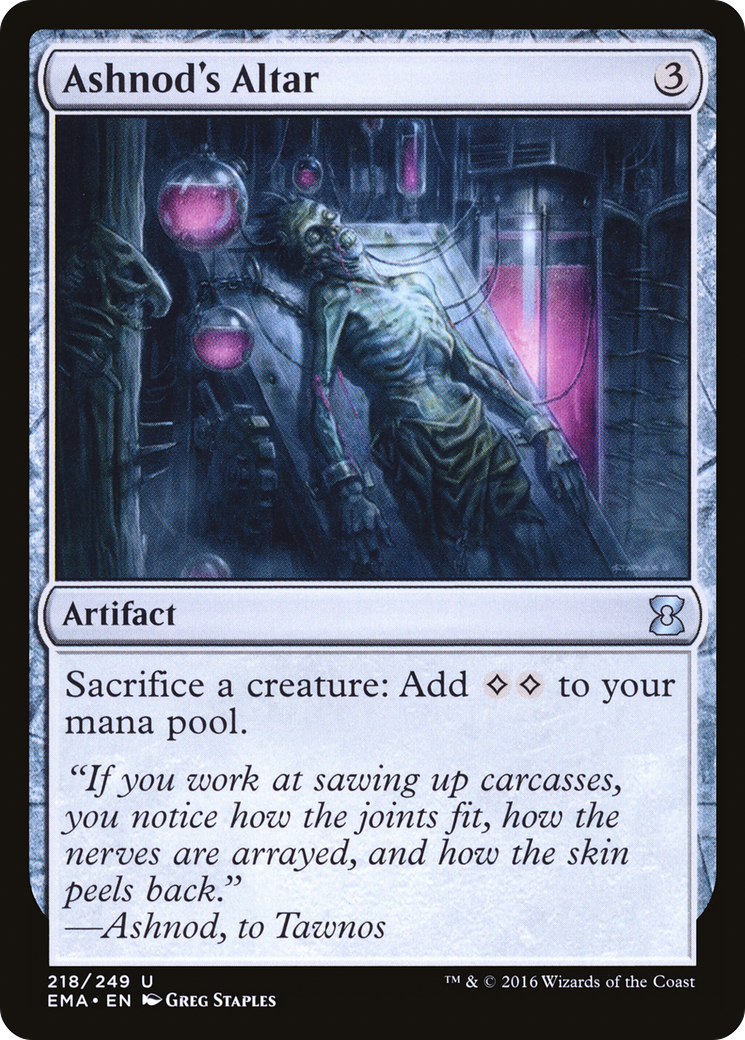 Ashnod's Altar (EMA-218) [Eternal Masters] Foil