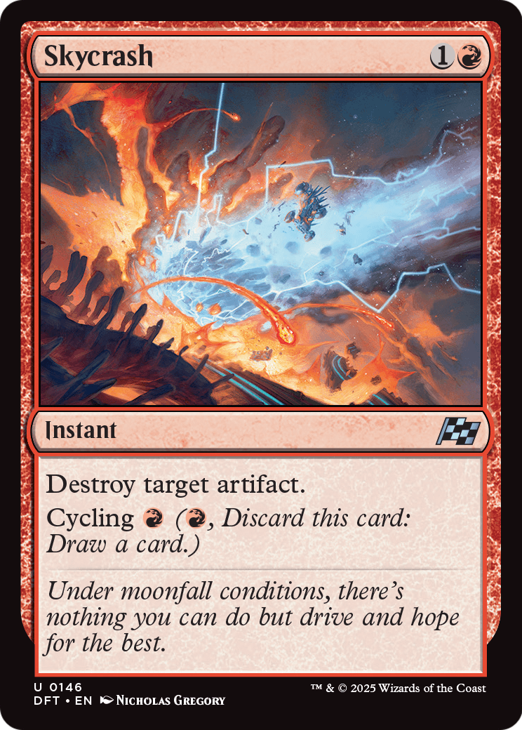 Skycrash (DFT-146) [Aetherdrift] Foil