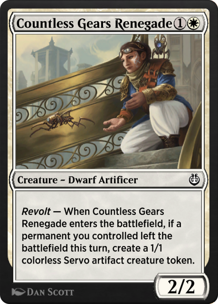 Countless Gears Renegade (KLR-014) [Kaladesh Remastered]