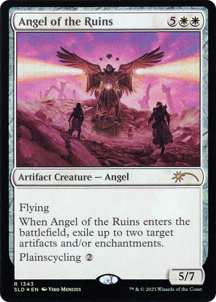 Angel of the Ruins (SLD-1343) [Secret Lair Drop] Foil