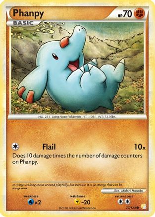 Phanpy (077/123) [HeartGold SoulSilver] - Common