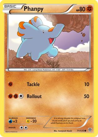 Phanpy (71/135) [Plasma Storm] Reverse Holofoil - Common