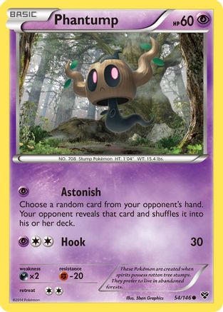 Phantump (54/146) [XY Base Set] - Common