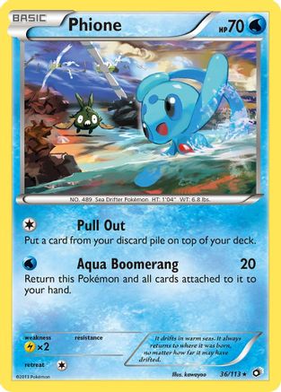 Phione (036/113) [Legendary Treasures] Reverse Holofoil - Rare