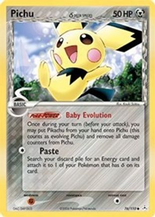 Pichu (Delta Species) (076/110) [Holon Phantoms] - Common