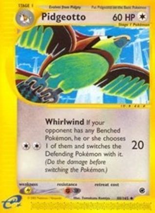 Pidgeotto (88/165) [Expedition] Reverse Holofoil - Uncommon