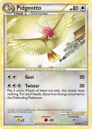 Pidgeotto (47/102) [Triumphant] - Uncommon