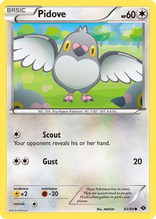 Pidove (83/99) [Next Destinies] Reverse Holofoil - Common