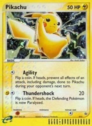 Pikachu (EX Series Collector's Tin) (012/40) [Nintendo Promos] Holofoil - Promo