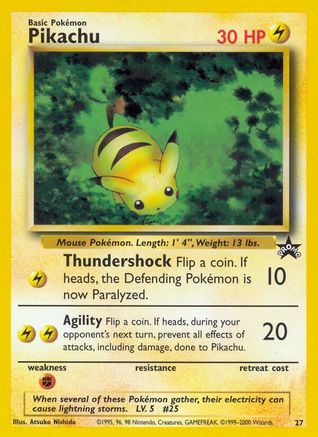 Pikachu (027/53) [WoTC Promo] - Promo
