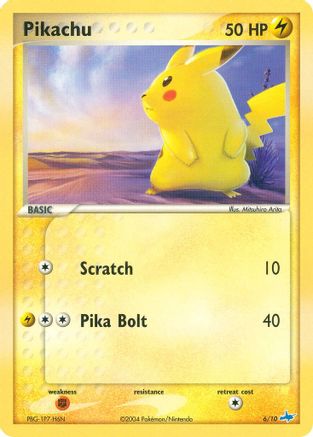 Pikachu (006/10) [EX Trainer Kit 1 Latias & Latios] - Common