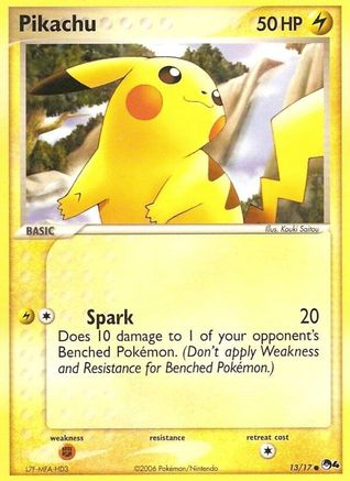 Pikachu (013/017) [POP Series 4] Holofoil - Common
