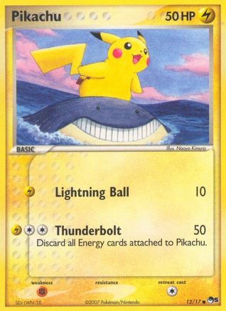 Pikachu (12/017) [POP Series 5] Holofoil - Common