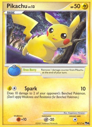 Pikachu (9/17) [POP Series 6] Holofoil - Common