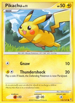 Pikachu (120/147) [Supreme Victors] Reverse Holofoil - Common