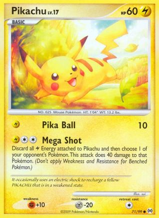 Pikachu (071/99) [Arceus] - Common