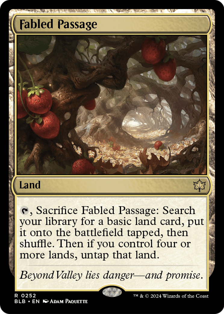 Fabled Passage (BLB-252) [Bloomburrow]