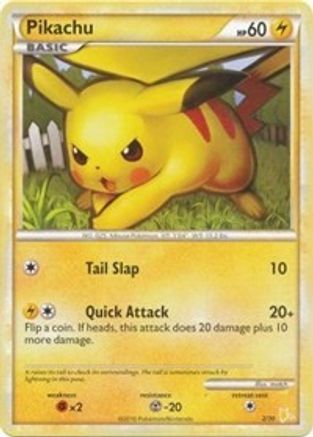 Pikachu (#16) (16) [HGSS Trainer Kit Gyarados & Raichu] - Common