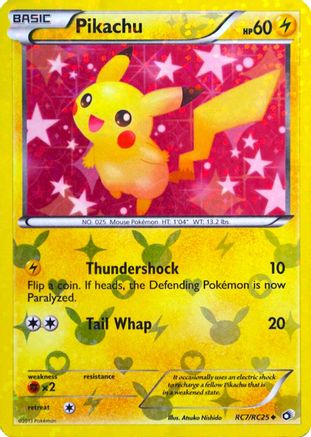 Pikachu (RC7/113) [Legendary Treasures Radiant Collection] Holofoil - Uncommon