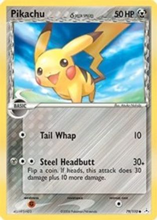 Pikachu (Delta Species) (079/110) [Holon Phantoms] - Common