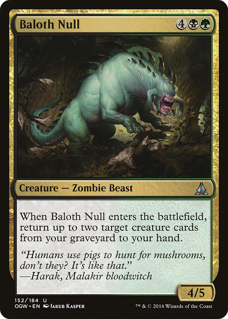 Baloth Null (OGW-152) [Oath of the Gatewatch] Foil