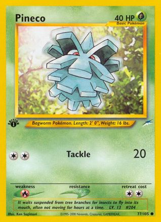 Pineco (077/105) [Neo Destiny] 1st Edition - Common