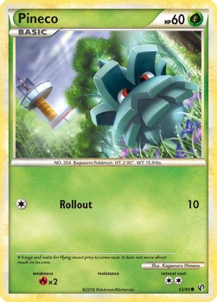 Pineco (62/90) [Undaunted] Reverse Holofoil - Common