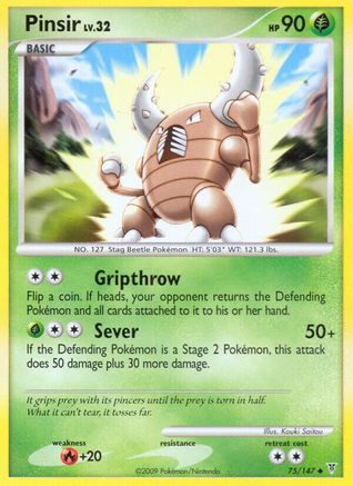 Pinsir (75/147) [Supreme Victors] Reverse Holofoil - Uncommon