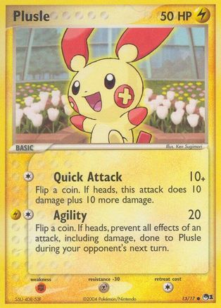 Plusle (013/17) [POP Series 1] - Common