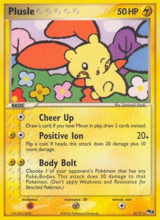 Plusle (5/17) [POP Series 3] Holofoil - Rare