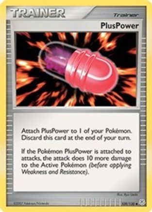 PlusPower (109/130) [Diamond and Pearl] Reverse Holofoil - Uncommon