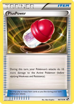 PlusPower (96/114) [Black and White] - Uncommon