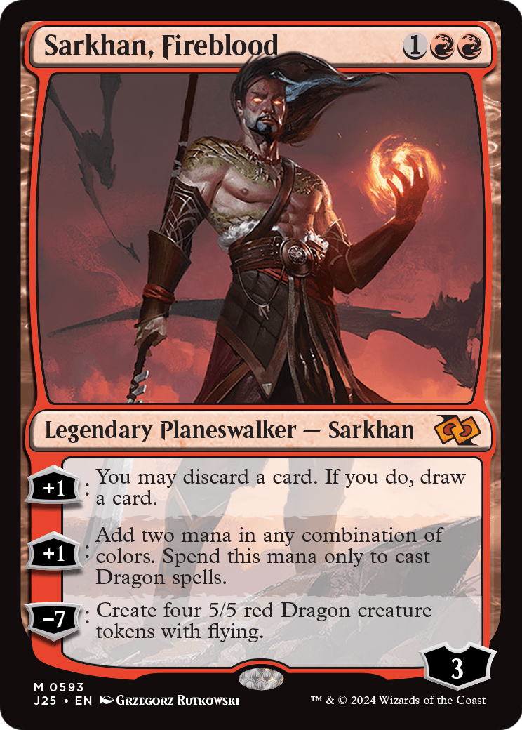 Sarkhan, Fireblood (J25-593) [Foundations Jumpstart]