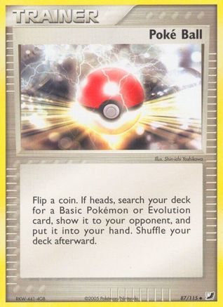 Poke Ball (87/115) [Unseen Forces] - Uncommon
