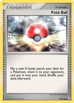 Poke Ball (110/130) [Diamond and Pearl] Reverse Holofoil - Uncommon