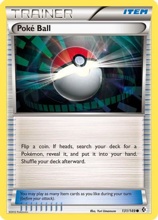 Poke Ball (131/149) [Boundaries Crossed] - Common