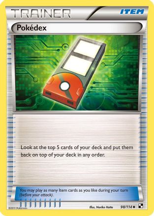 Pokedex (098/114) [Black and White] - Uncommon