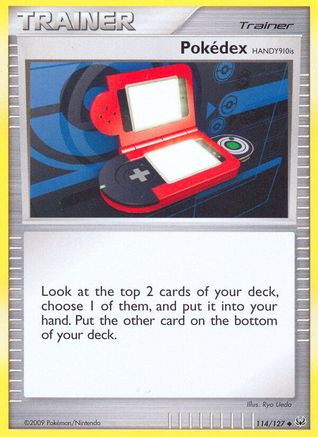 Pokedex HANDY910is (114/127) [Platinum] Reverse Holofoil - Uncommon