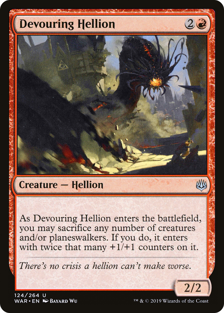 Devouring Hellion (WAR-124) [War of the Spark]