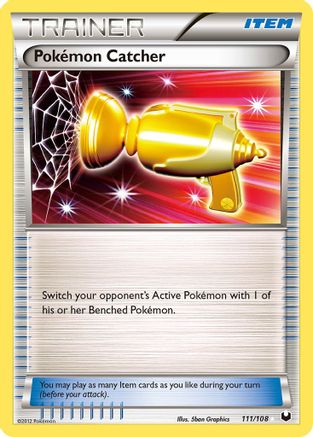Pokemon Catcher (Gold) (111/108) [Dark Explorers] Holofoil - Secret Rare