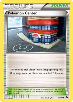 Pokemon Center (090/99) [Next Destinies] Reverse Holofoil - Uncommon