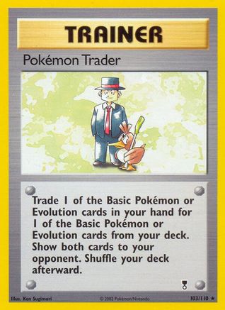 Pokemon Trader (103/110) [Legendary Collection] - Rare